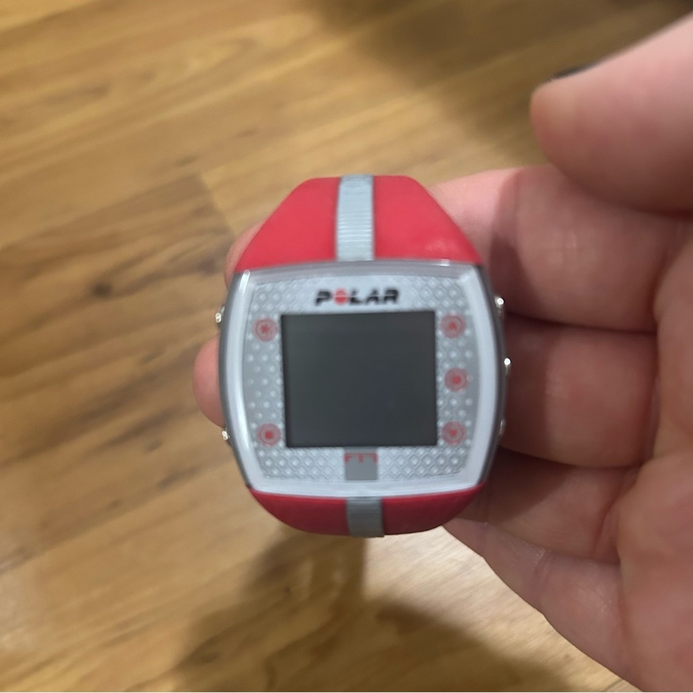 Polar FT7 Red and Gray Fitness Watch